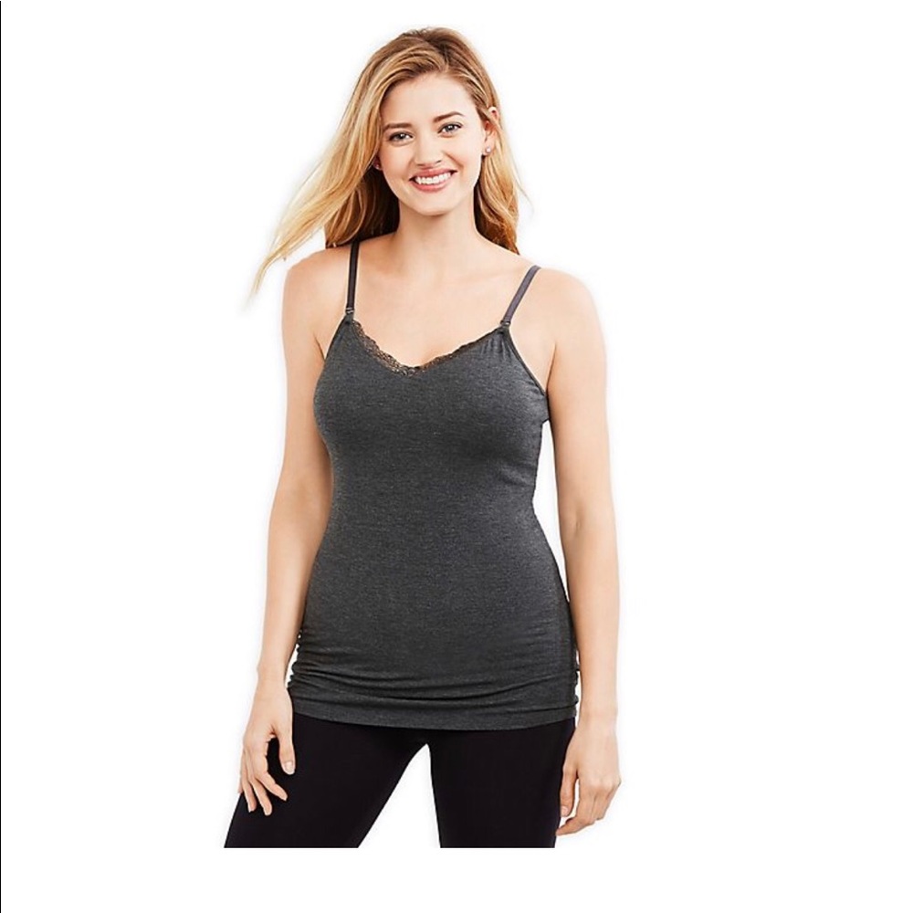 Jessica Simpson maternity nursing tank